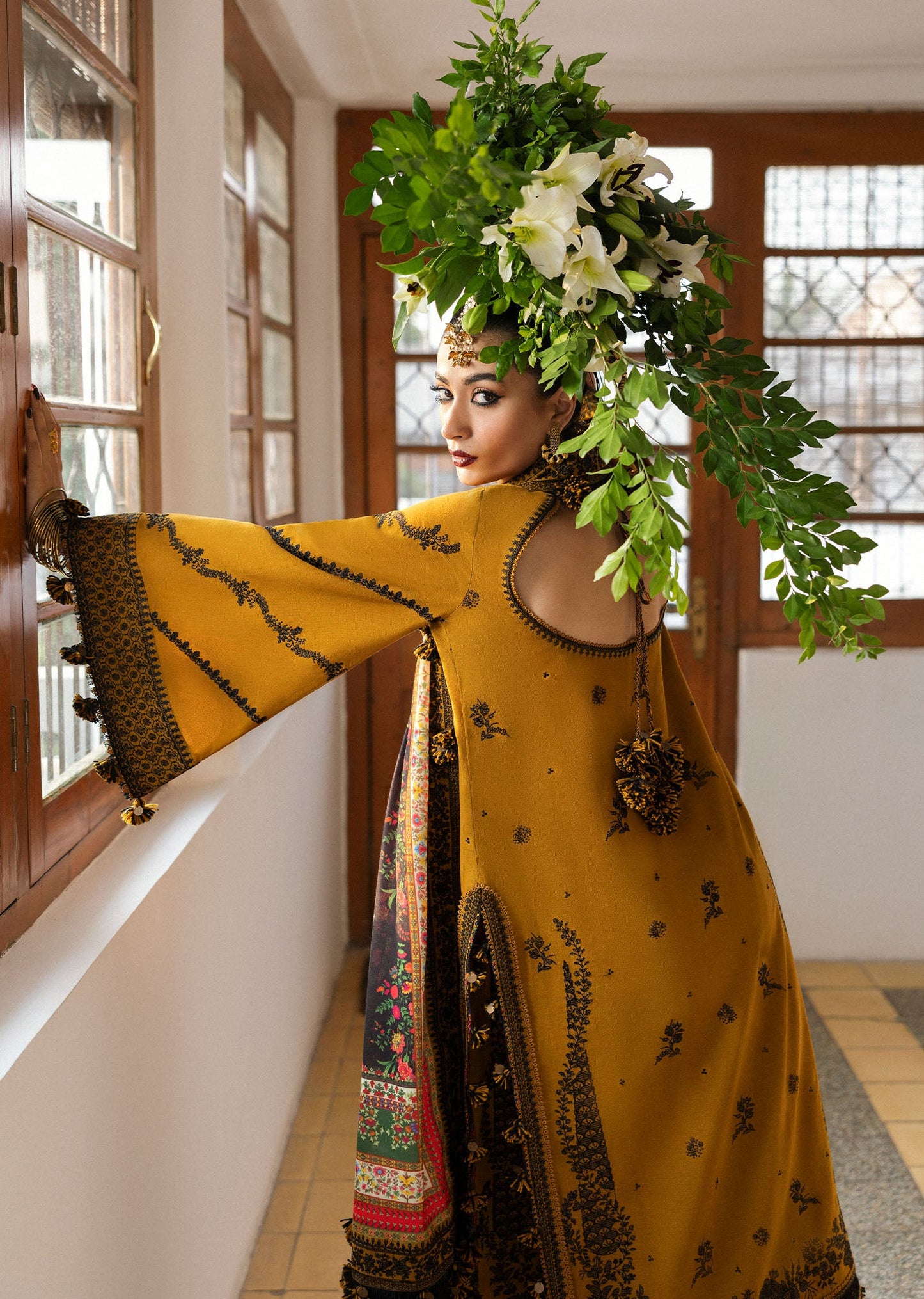 HUSSAIN REHAR 3 piece unstitched Lawn embroidered suit | Summer Collection